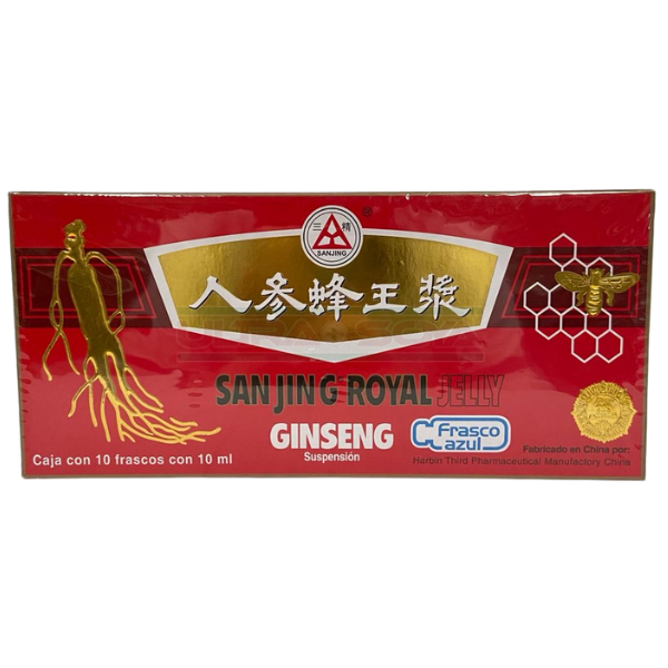 GINSENG SANJING ROYAL JELLY 10 X 10 AMP